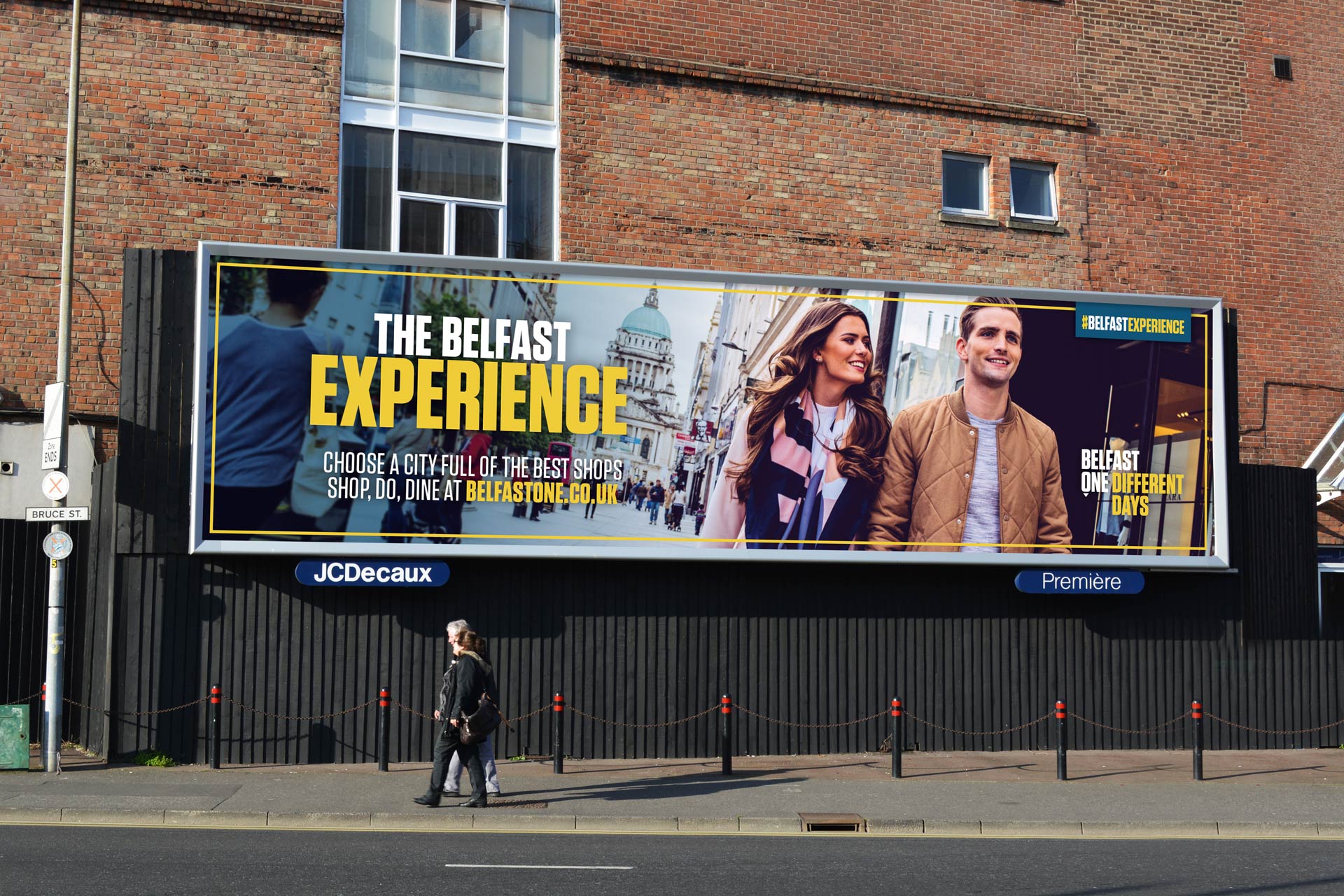Belfast Experience billboard by Ardmore Advertising