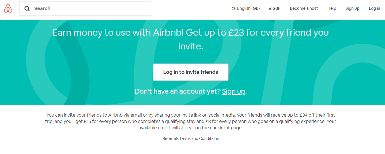 airbnb viral loop