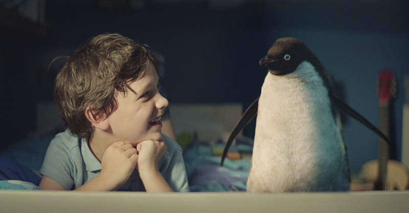 Christmas advertising John Lewis penguin