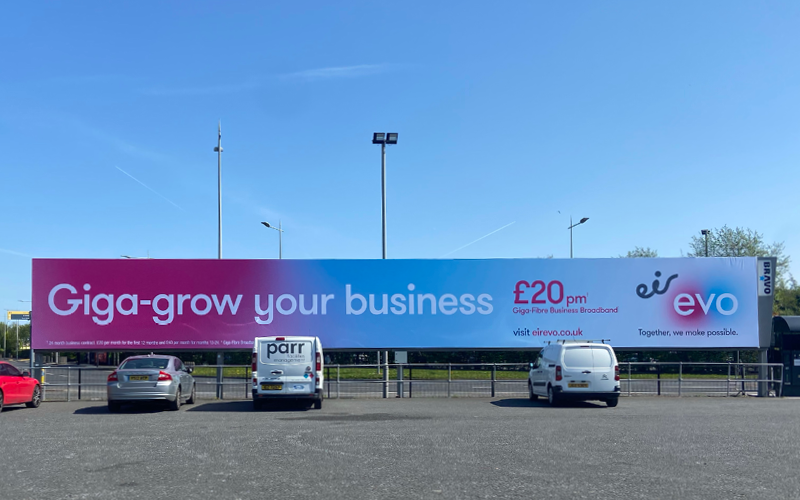 Ardmore Advertising | eir evo advertising campaign | outdoor